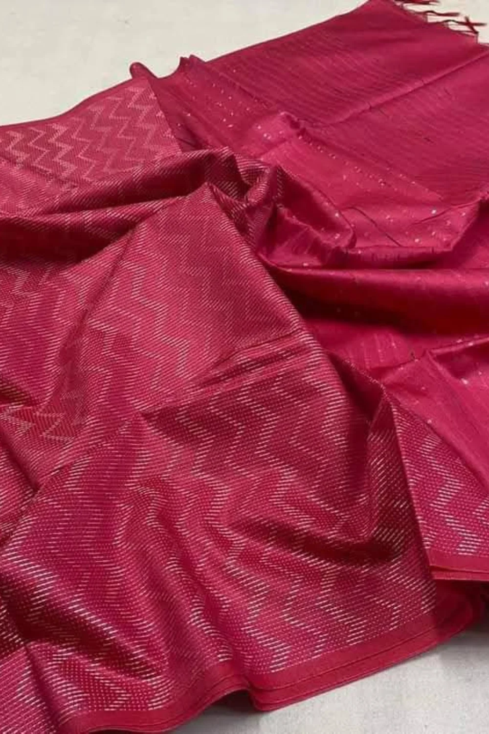 Authentic Dupion silk saree